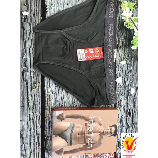 Quần lót nam Freeman - MS6046 - giá tem cty 65k -bán lẻ 44k -MS:6046cotton 4 chiều