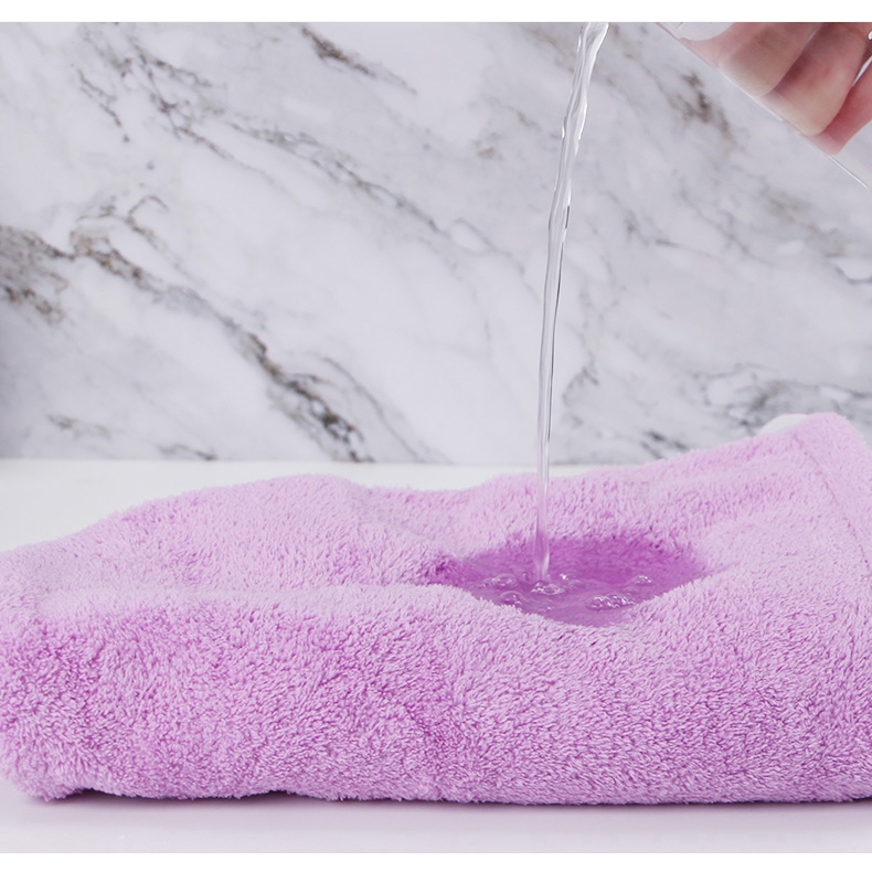 [Women Bathroom Thicken Super Absorbent Towel ][ Quick-drying Soft microfiber Hair Towel ][ Salon Hair Dry Cap Towels]