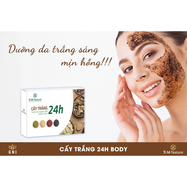 Cấy trắng body 24h ( ảnh và video khách dùng sản phẩm )