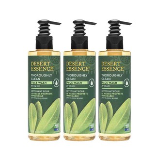 Sữa Rửa Mặt Da Dầu Mụn Tinh Dầu Tràm Trà & Gừng Desert Essence Thoroughly Clean Face Wash Original