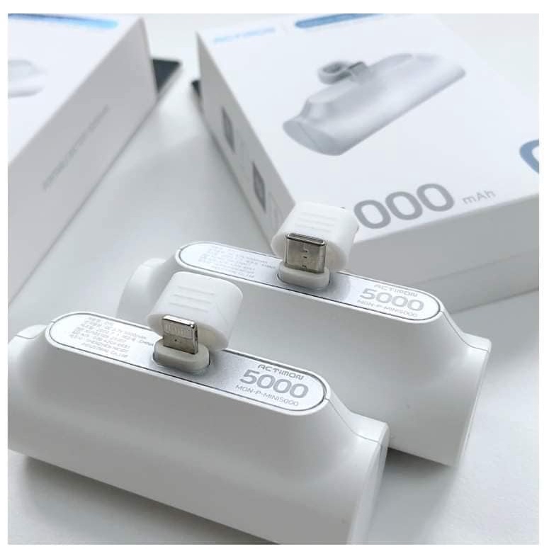 Sạc dự phòng 5000mAh mini cầm tay hãng Actimon