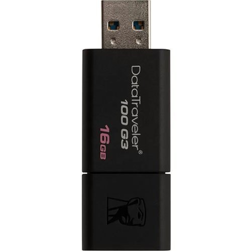 USB Kingston DT100G3 16Gb Black - Hàng chính hãng bảo hành 24 Tháng