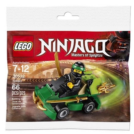 Lego Ninjago 30532 - TURBO polybag - Bộ xếp hình Lego Xe chiến đấu của Lloyd