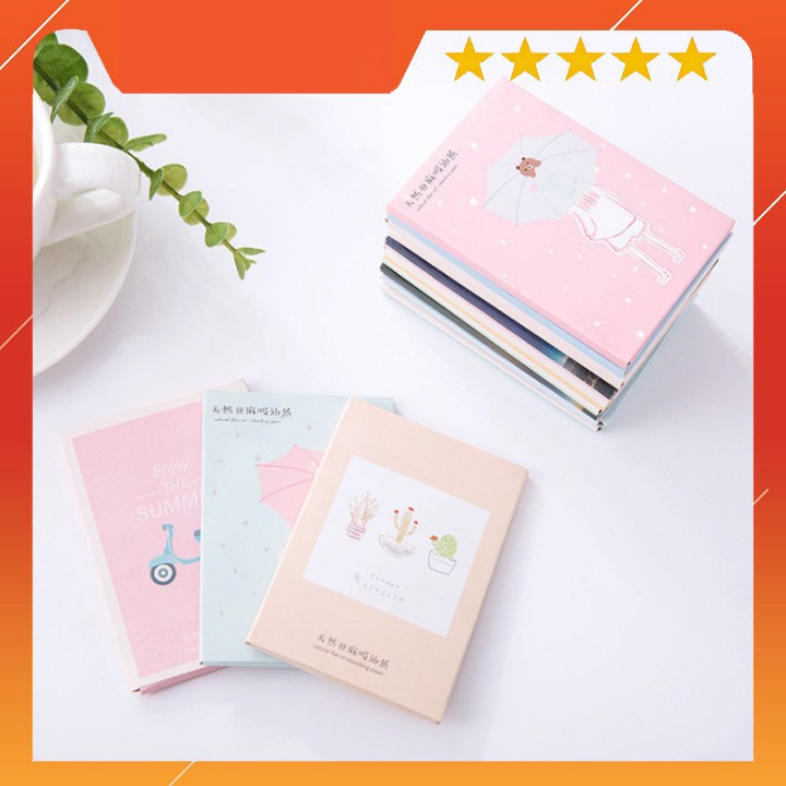 Giấy thấm dầu da mặt  50 miếng nội địa trung Xuka cosmetic | BigBuy360 - bigbuy360.vn