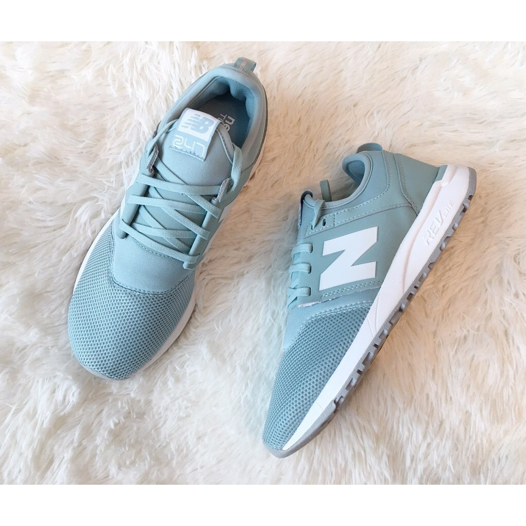 Mới Giày Thể Thao New Balance Nb247 Luxe Kong Hyo-jin New 247 Màu Trắng Đen