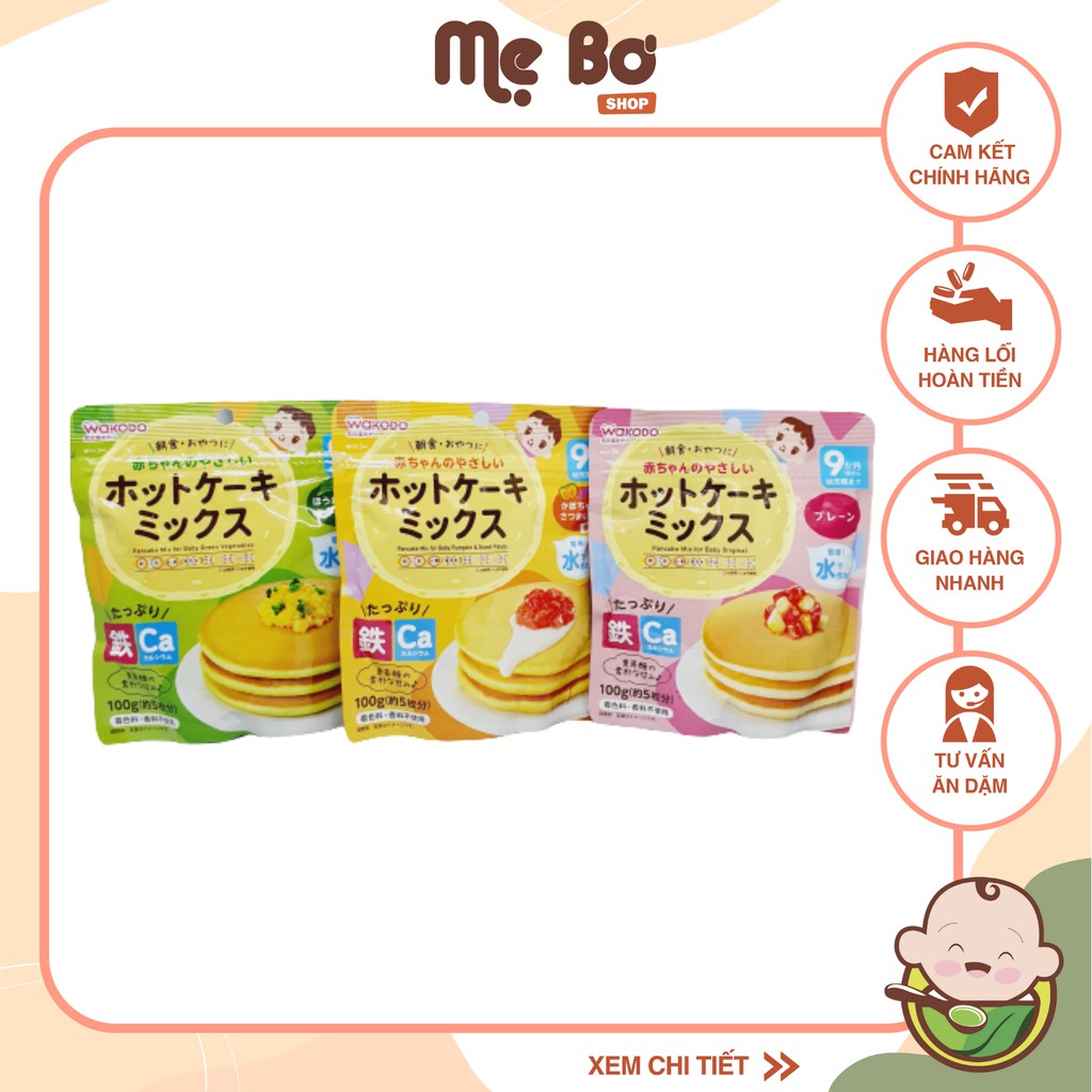 BỘT LÀM BÁNH PANCAKE WAKODO