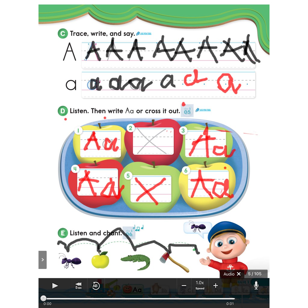 Bộ sách Ebook tương tác Oxford Phonics World 1,2,3,4 cho bé học phát âm tiếng anh. | BigBuy360 - bigbuy360.vn