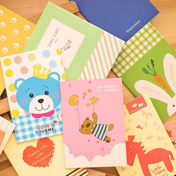 SỔ TAY MINI CUTE MẪU NGẪU NHIÊN