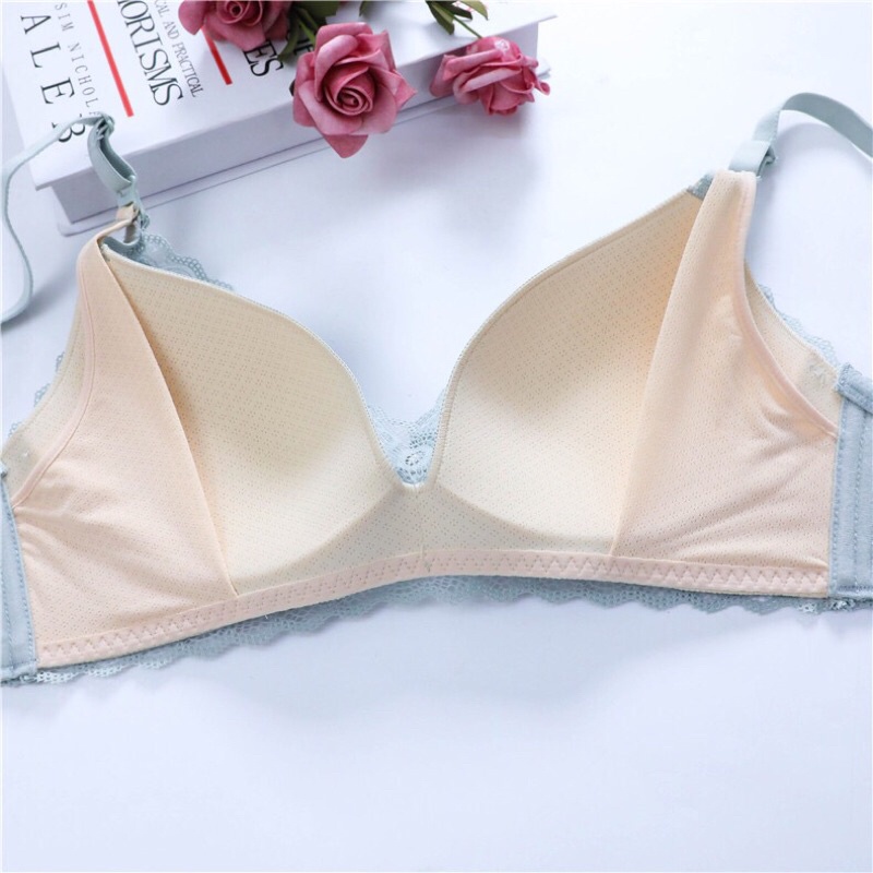 Áo Lót Bầu và Cho Con Bú Không Gọng Nâng Ngực 3D Cao Cấp