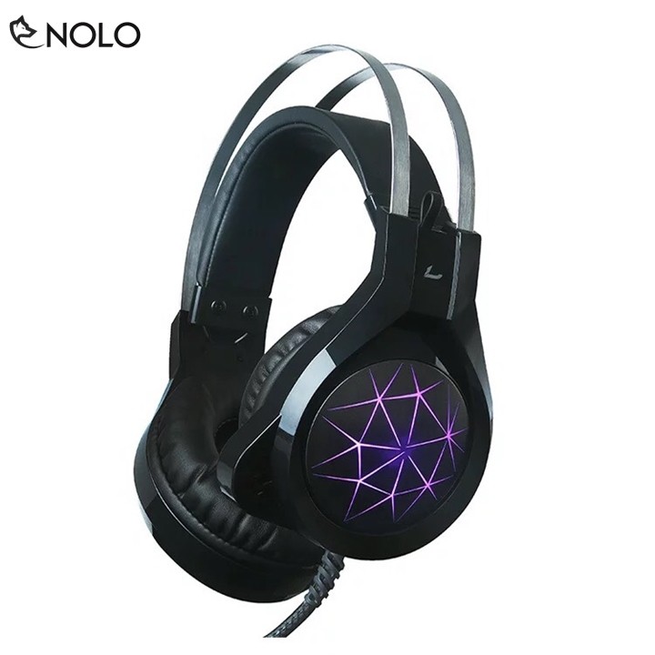 Tai Nghe Chụp Tai Headphone 7.1 Chuyên Game N1 Bass Trầm Đèn LED RGB Chuyển 7 Màu Có Kèm Micro Riêng Dây Dài 2.1m