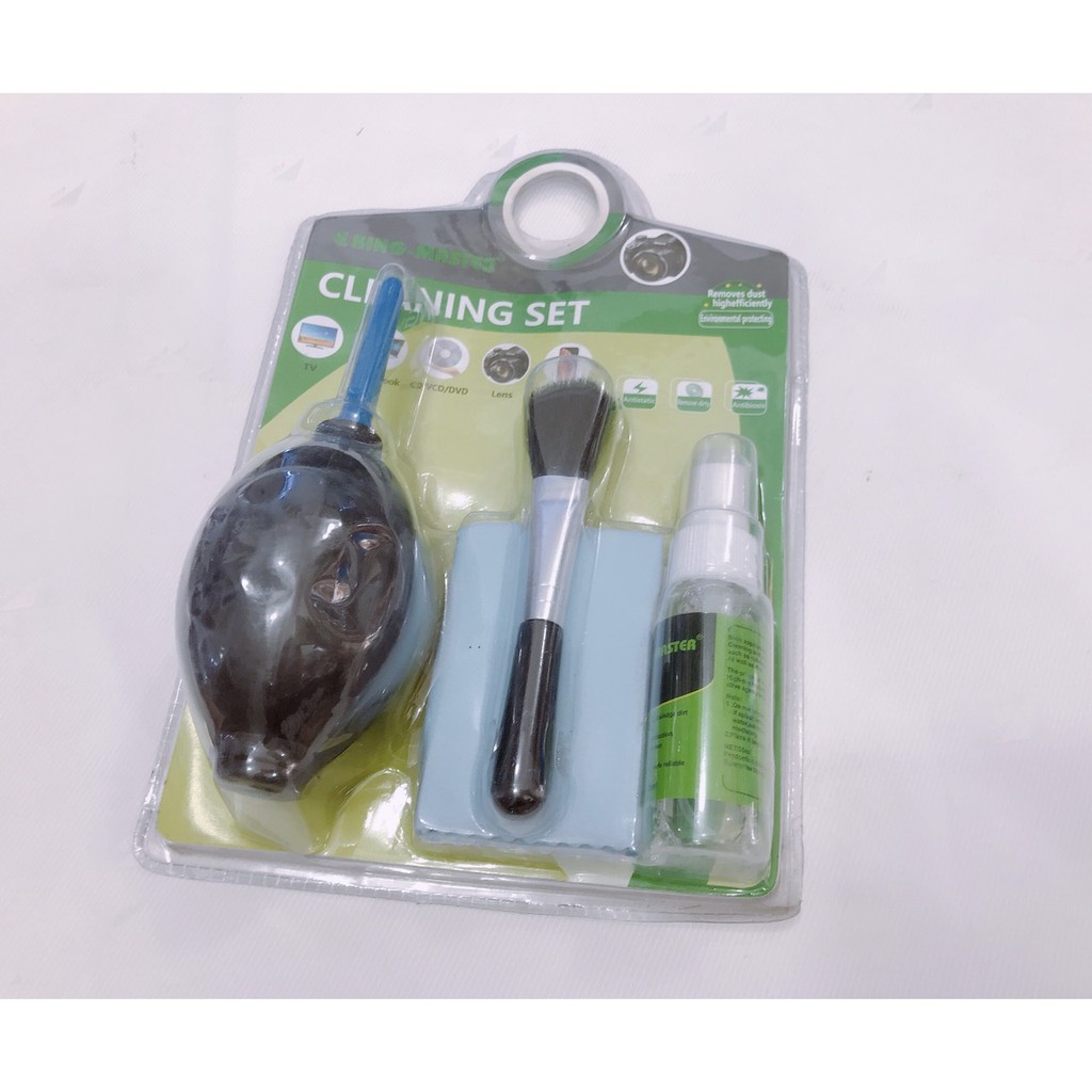 BỘ VỆ SINH LAU CHÙI LAPTOP LOẠI 4 MÓN + 6 MÓN