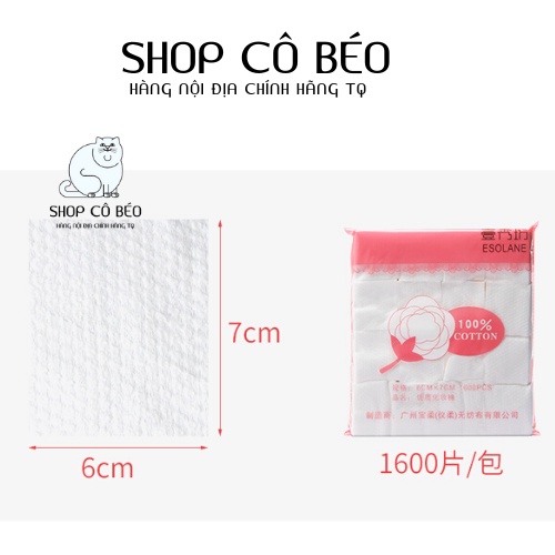 Bông tẩy trang khăn giấy tẩy trang 1200 miếng