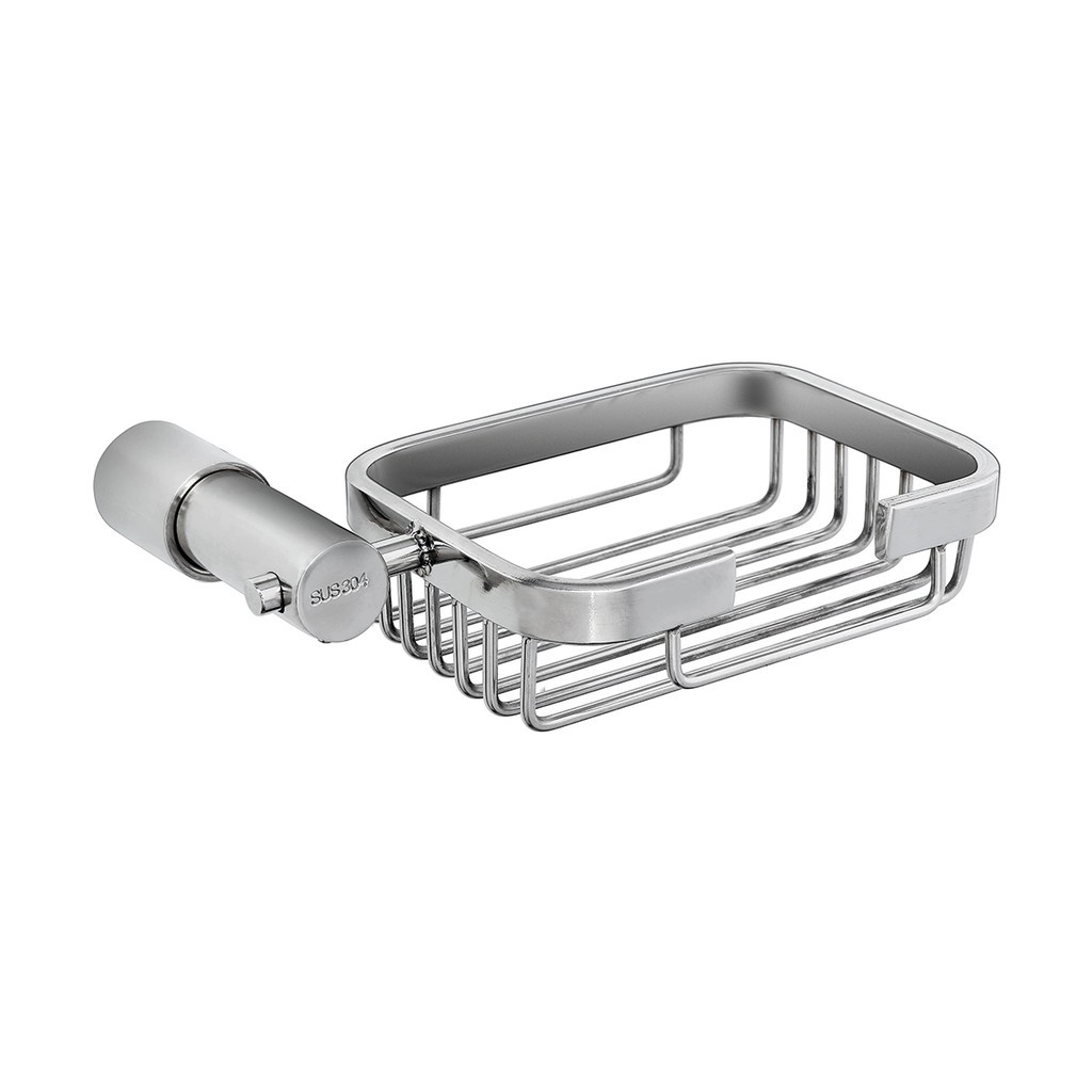 Kệ để xà phòng Inox 304 cao cấp mã XP-03 của Aiza dày dặn, chắc chắn, đẹp mắt, sang trọng.