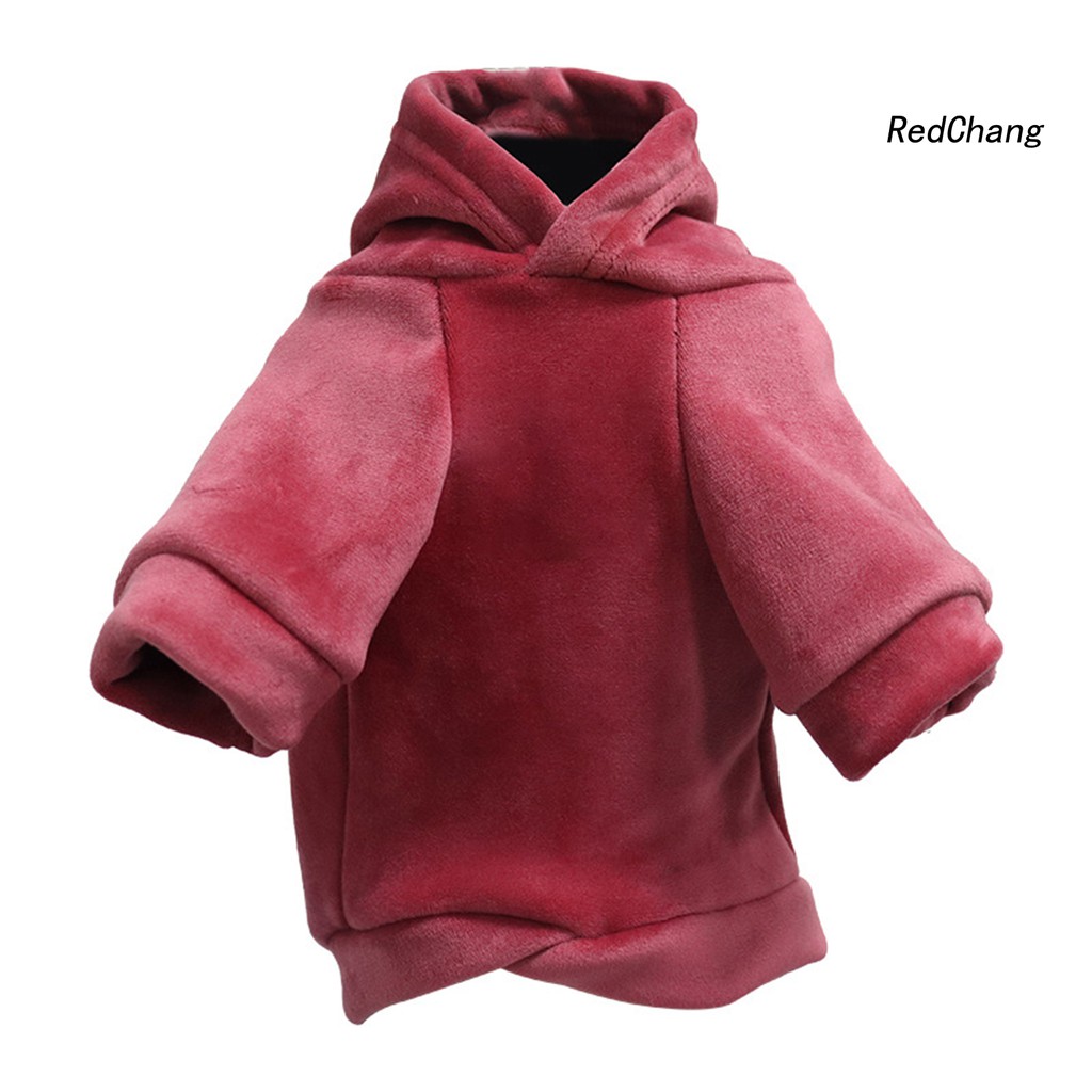 Áo Hoodie Màu Trơn Thời Trang Mùa Đông Cho Thú Cưng