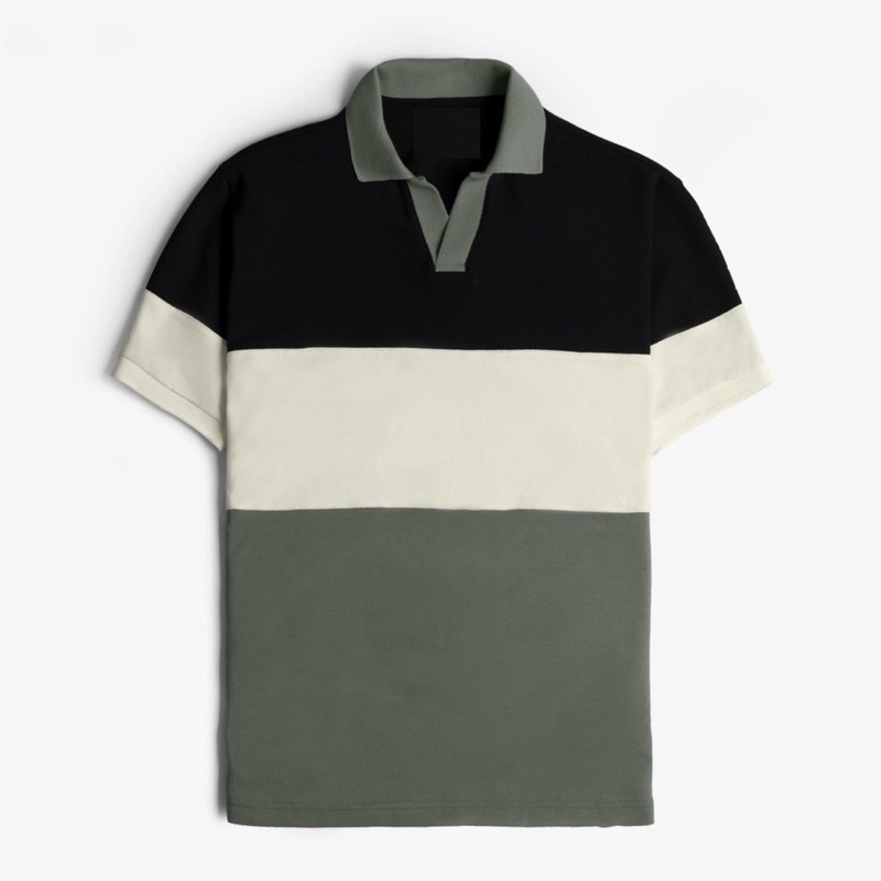 Áo Polo HOKOMAN chất liệu LACOSTE PIQUE co dãn 4 chiều