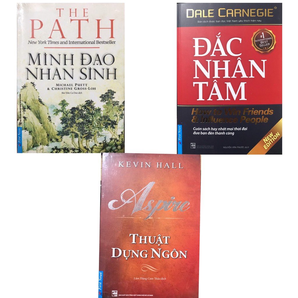 Sách - Combo 3 cuốn Thuật dụng ngôn + Đắc nhân tâm + Minh đạo nhân sinh