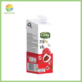 Trà vải cozy hộp 225ml