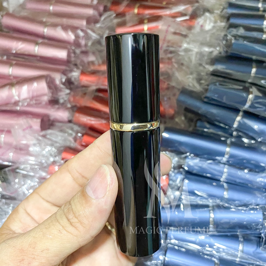 Chai lọ chiết nước hoa 10ml vỏ nhôm hai lớp, loại đẹp, kín không rò rỉ, chảy nước, dạng phun sương