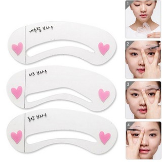 KHUÔN KẺ CHÂN MÀY NHỰA [TÚI 3 CHIẾC]