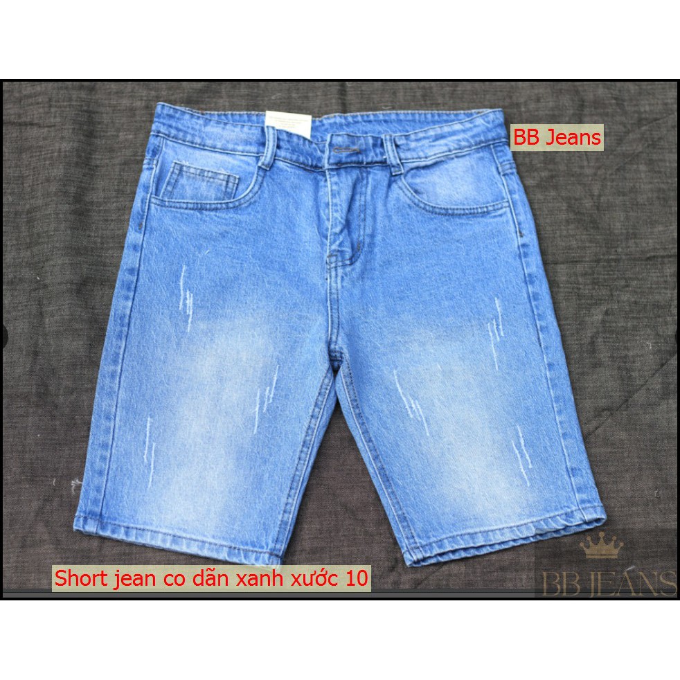 Quần Jean nam ngắn co dãn - quần short nam cao cấp MSTN09-10