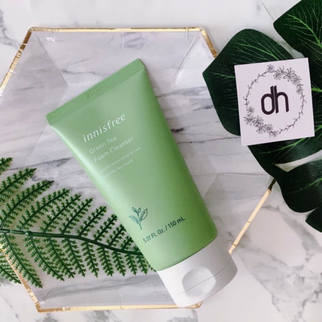 Sữa Rửa Mặt Trà Xanh Innisfree Green Tea Cleansing Foam