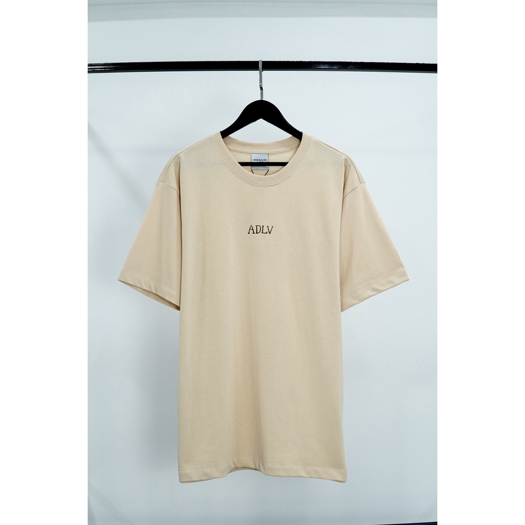 Áo thun ADLV - Acmé de la vie Glossy Beige  Hàng Cao Cấp Vải Cotton 100%