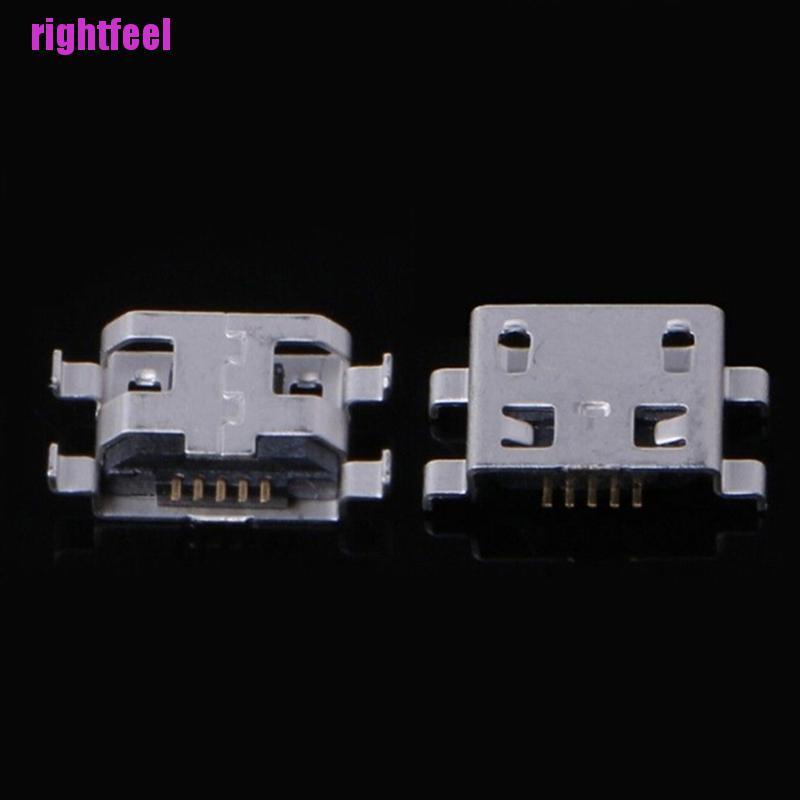 Bộ 10 Đầu Kết Nối Cổng Micro Usb Loại B 5 Chất Lượng Cao