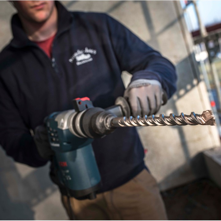 Hộp 3 mũi khoan Heller Bionic Pro (Chuôi SDS Plus, SX tại Đức)