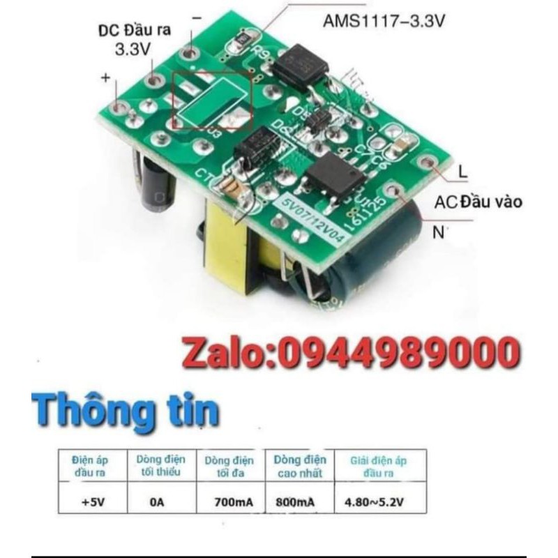 Nguồn xung mini