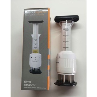 Dụng cụ chần thịt + bơm ướp mềm thịt
