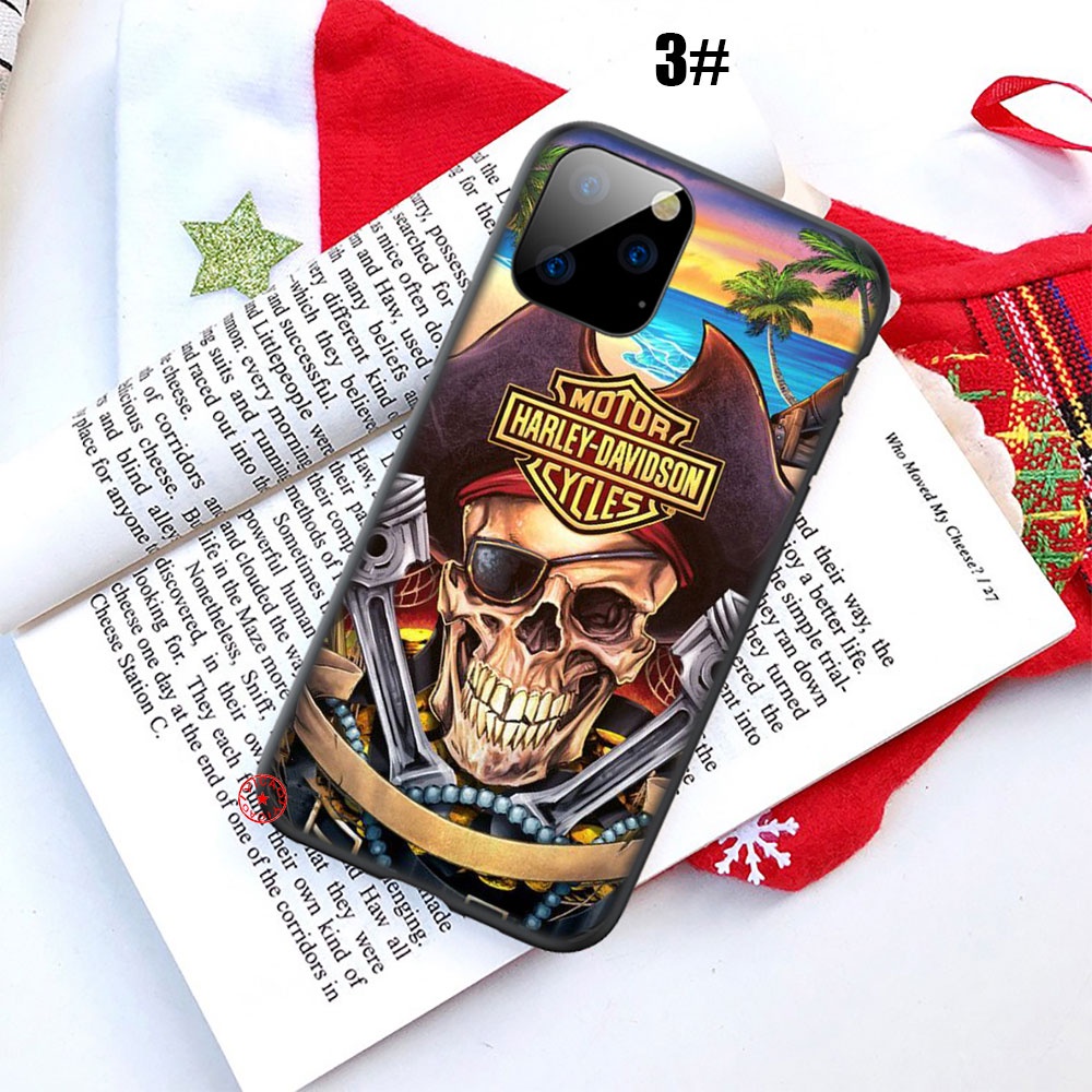 Ốp Điện Thoại Mềm Hình harley davidson be33 Cho iphone 13 12 pro max mini xs max x
