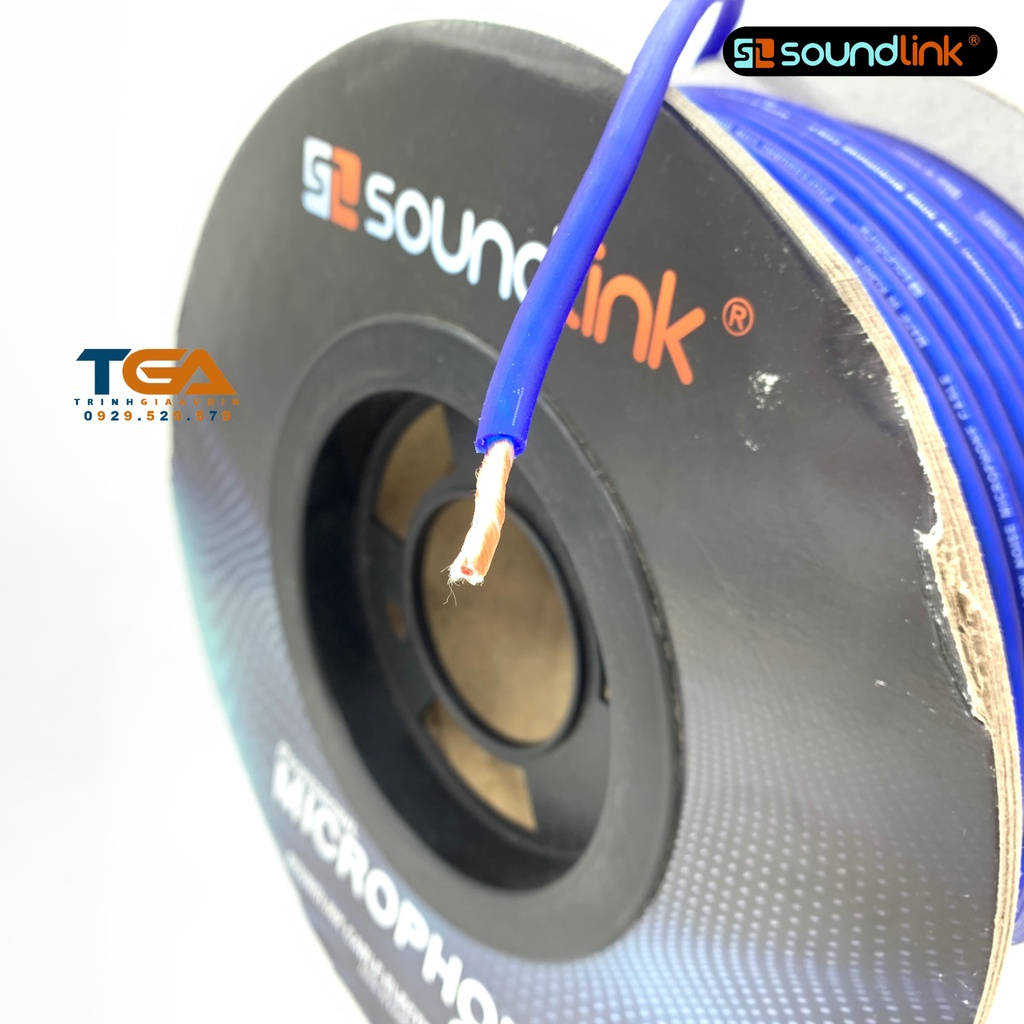 Dây tín hiệu Audio, Microphone chính hãng Soundlink. Báo giá 1 Mét