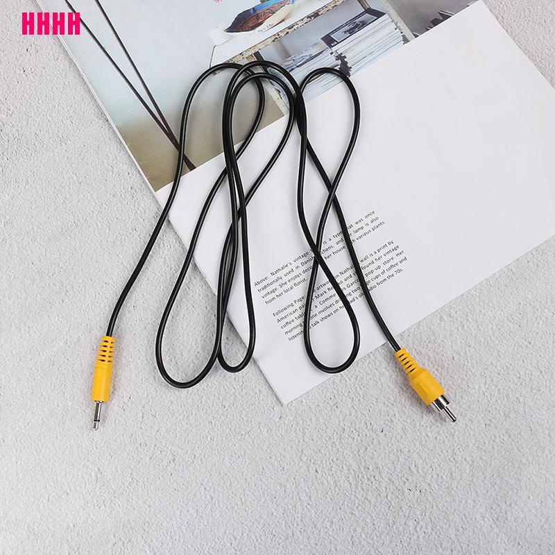 Dây Cáp Âm Thanh Video Chuyển Đổi Từ Giắc Cắm 3.5mm 1 / 8 "Mono Male Sang Rca Male Dài 1.5m