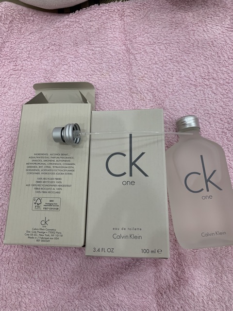 Nước hoa ck one 100ml (fullbox) | Thế Giới Skin Care