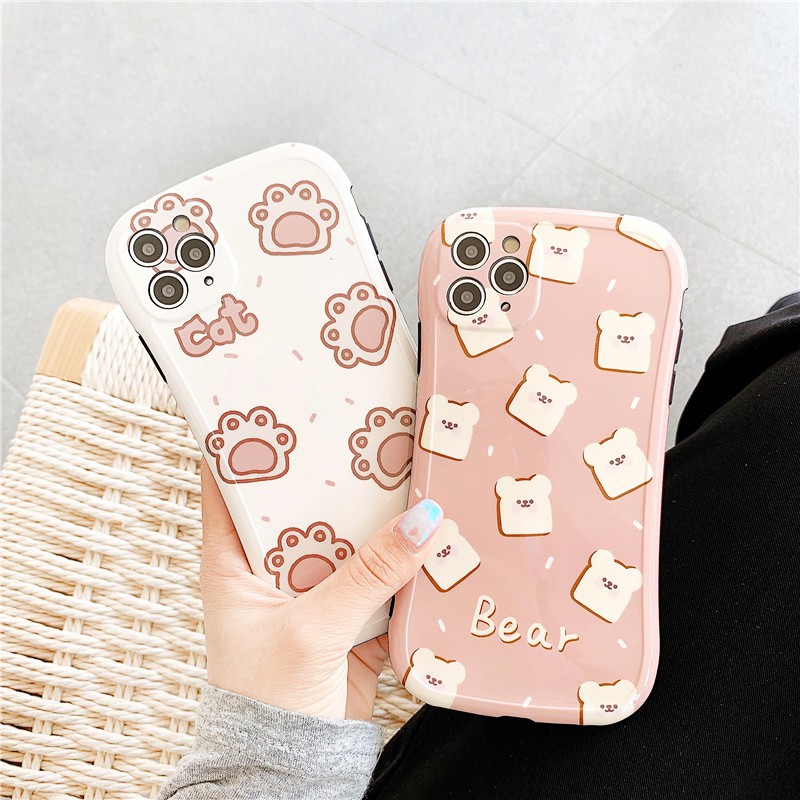 Ốp lưng iphone Cat Biscuit IMD 7plus/ 8plus / x /xs /xsmax/11/ /11 promax/12/12pro/12promax  DT04 - Dino case