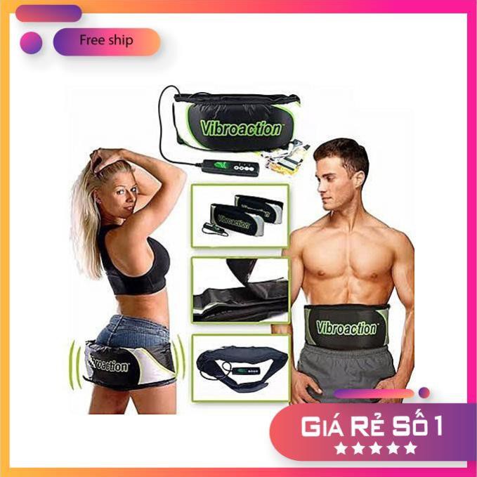 Đai Massage Rung  Giảm Mỡ Bụng - Máy Rung Giảm Mỡ Toàn Thân Hiệu Quả