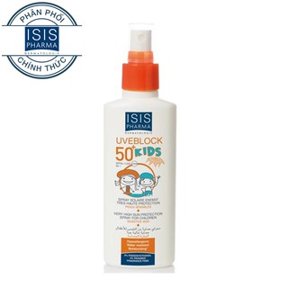 Kem chống nắng trẻ em ISIS Pharma Uveblock 50+ Kids 150ml
