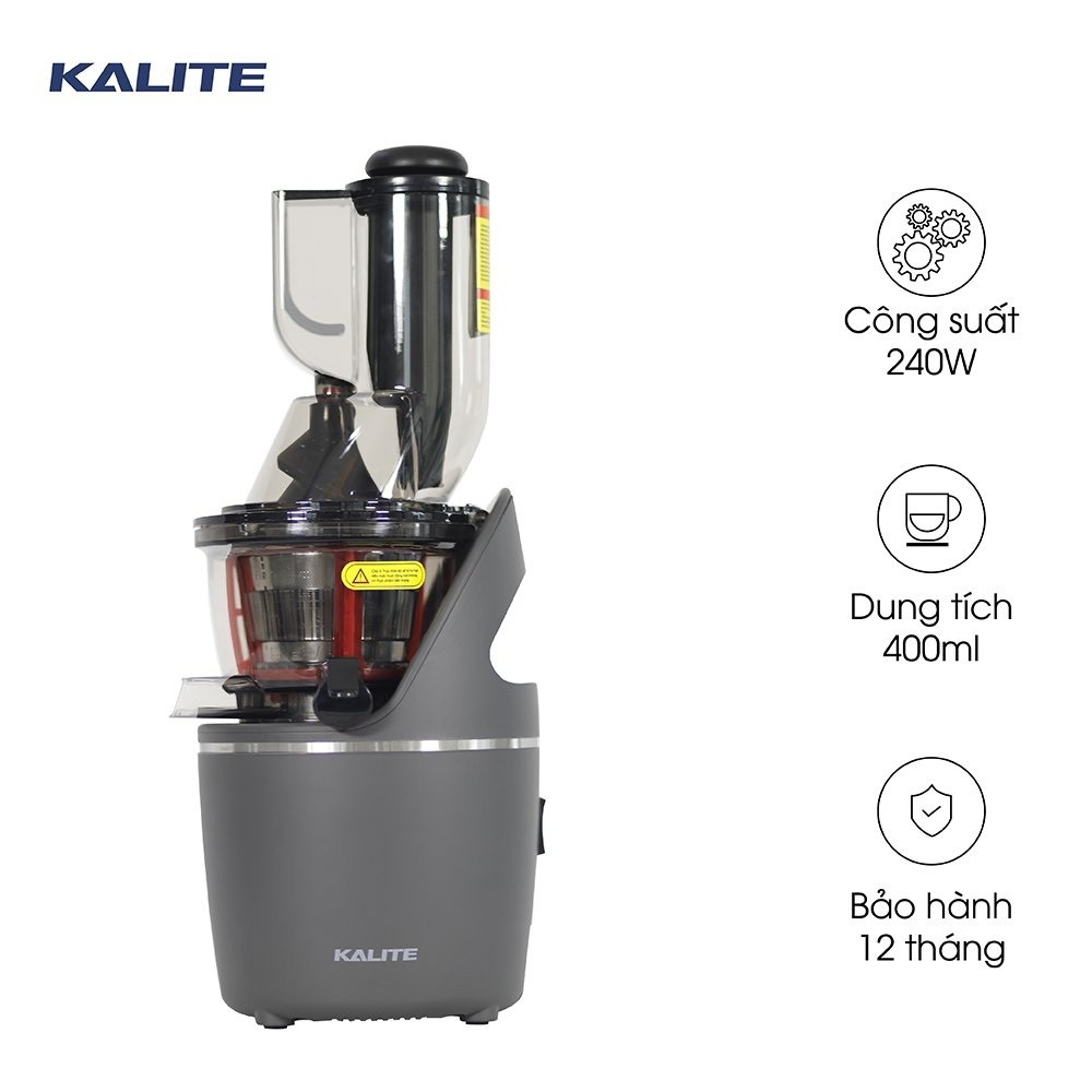 [Mã ELTECHZONE giảm 5% đơn 500K] Máy ép chậm Kalite KL 550, công suất 240W, dung tích 400ml, hàng chính hãng