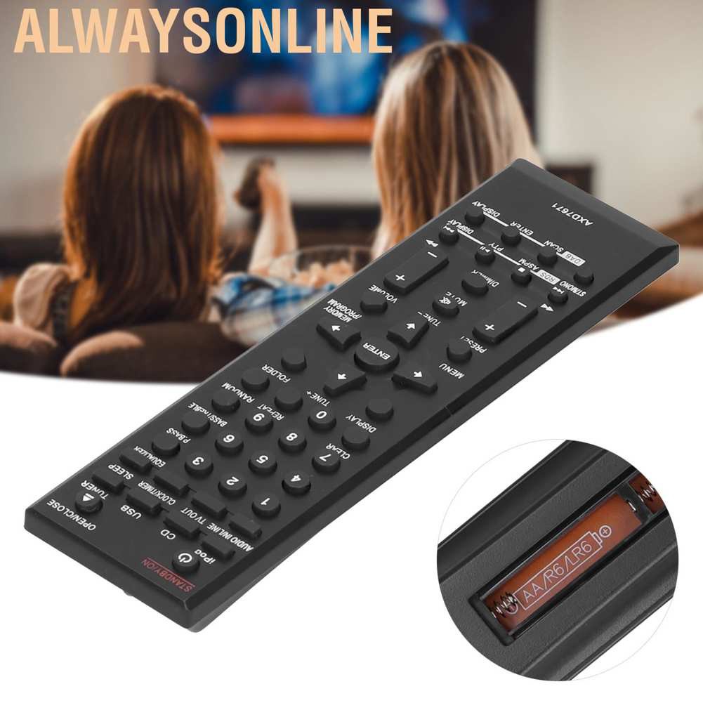 Remote điều khiển thay thế cho máy nghe nhạc AXD7671