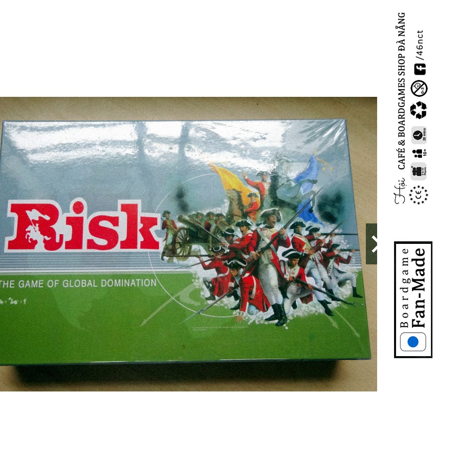 Trò chơi Boardgame Risk - Bộ xanh - Chiến Tranh Thế Giới