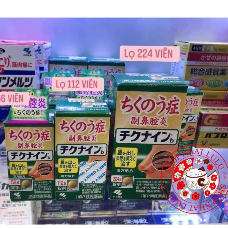 Viên uống xoang Nhật bản Kobayashi Chikunain 56/112/224 viên | BigBuy360 - bigbuy360.vn