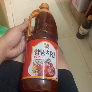 Nước sốt món gà chiên vị cay 2,1 L