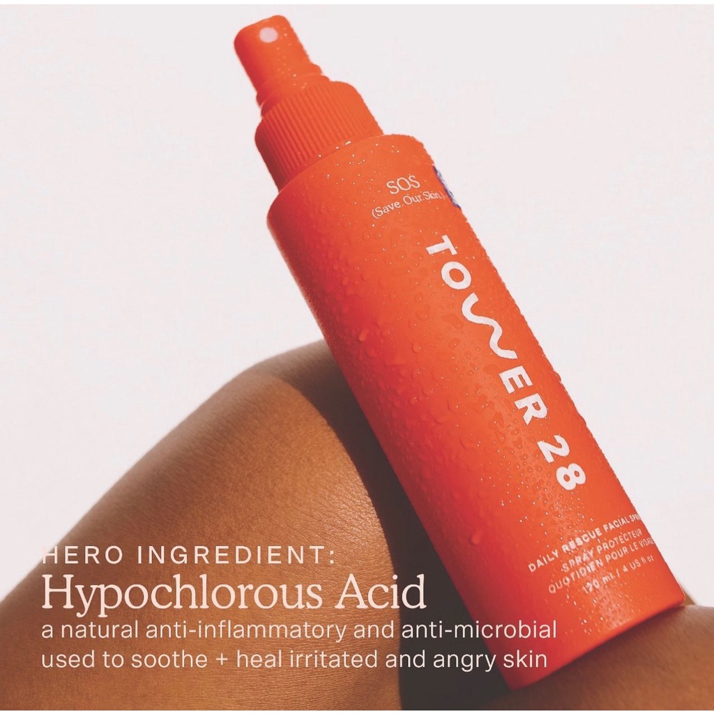 Xịt khoáng dưỡng Tower 28 Beauty SOS Daily Rescue $28.