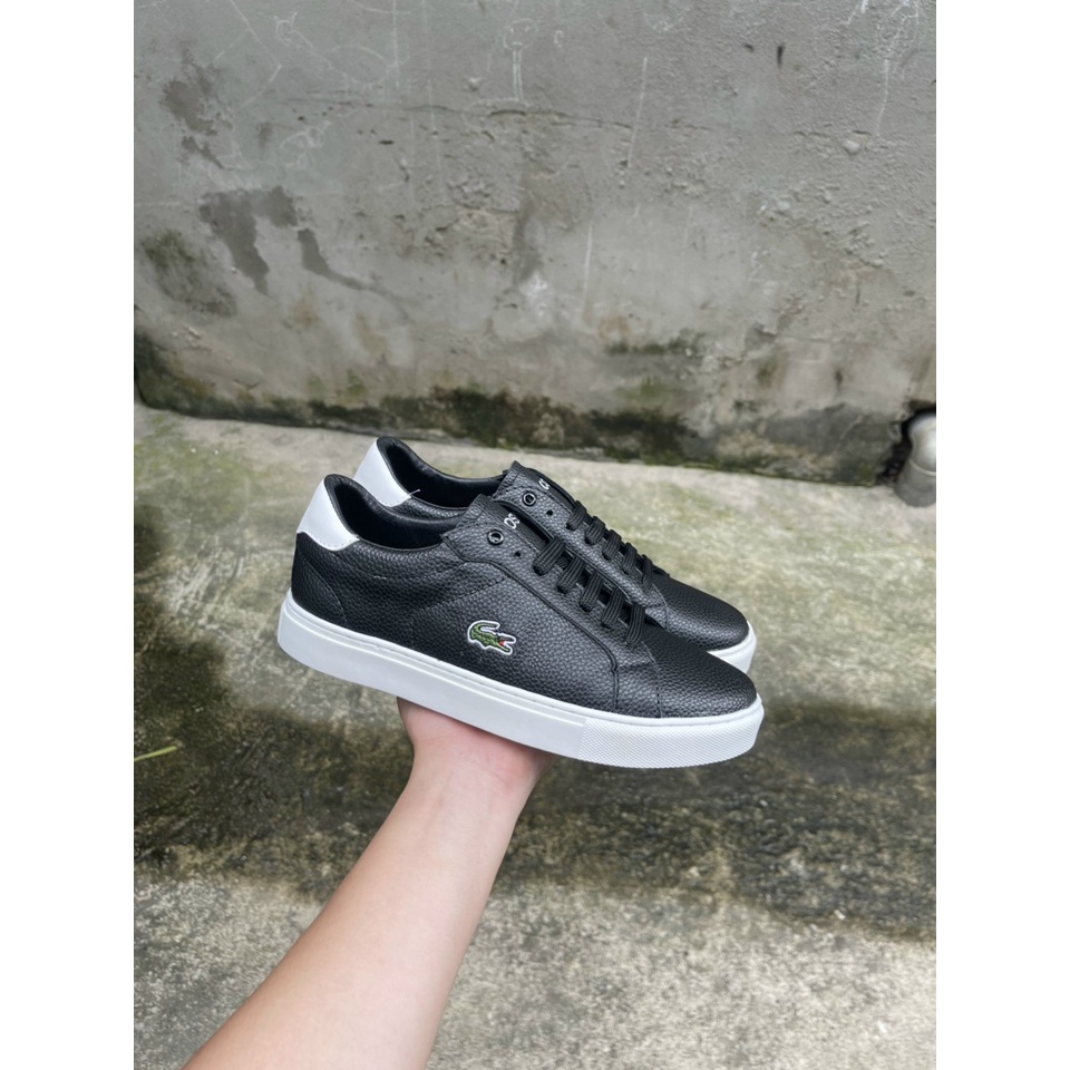 Giày nam sneaker, mới HOT 2022 chất liệu da dễ làm sạch đế nhẹ êm