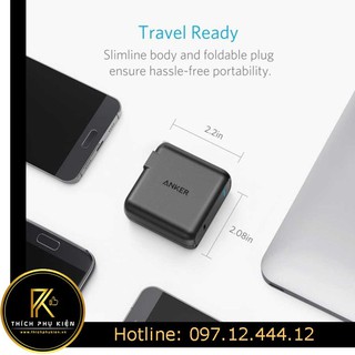 Cốc/Củ Sạc ANKER 30W Quick Charge 3.0 USB C - Sạc Nhanh (No Box)
