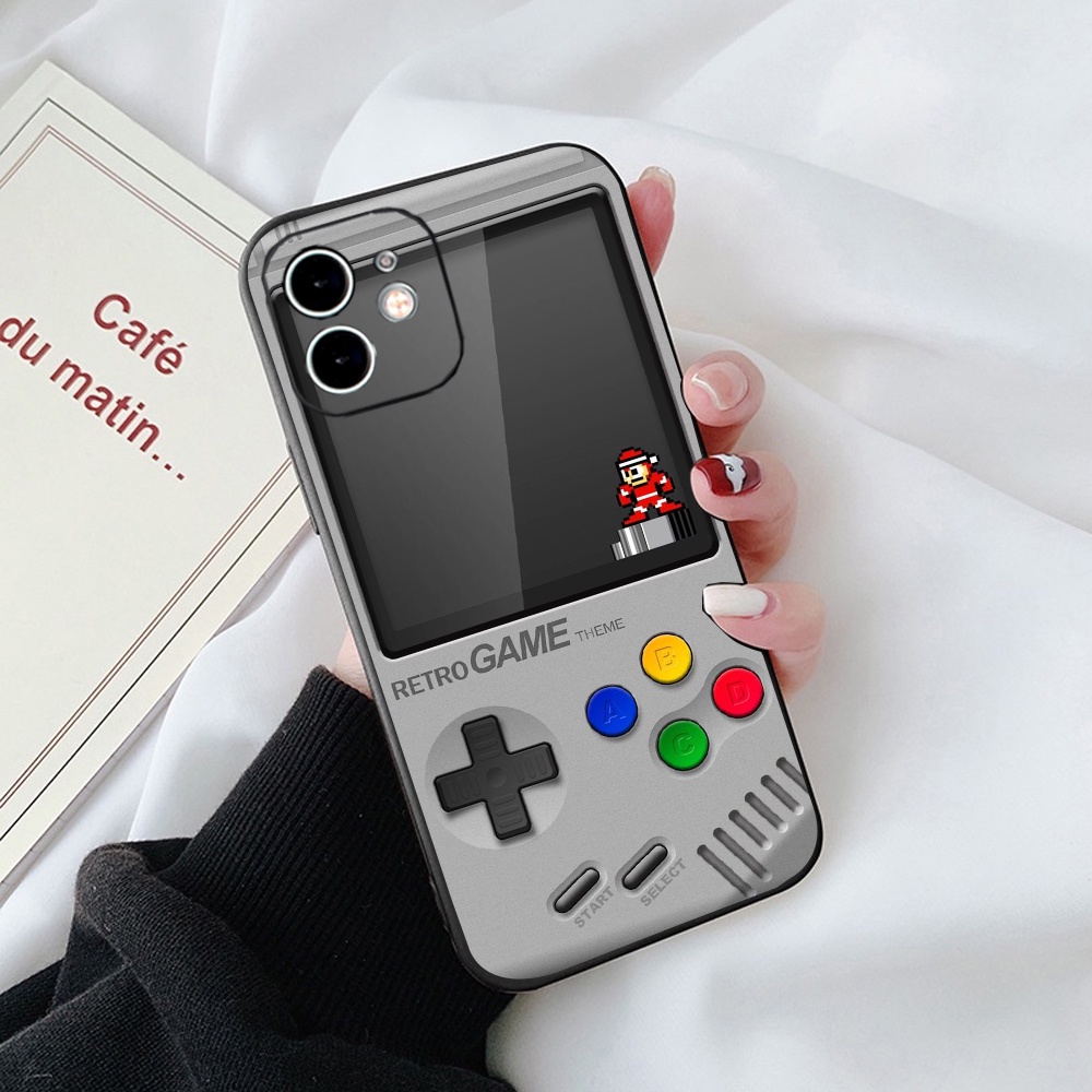 Ốp Lưng Iphone Cạnh Vuông Box Game , BVC Iph6/6plus/6s/6splus/7/7plus/8/8plus/x/xs/11/12/pro/13/promax- Sencase