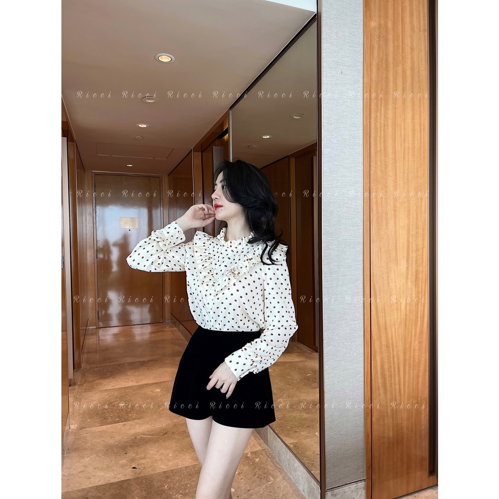Quần short 2 màu Đen Trắng Ricci | Ricci Official | BigBuy360 - bigbuy360.vn