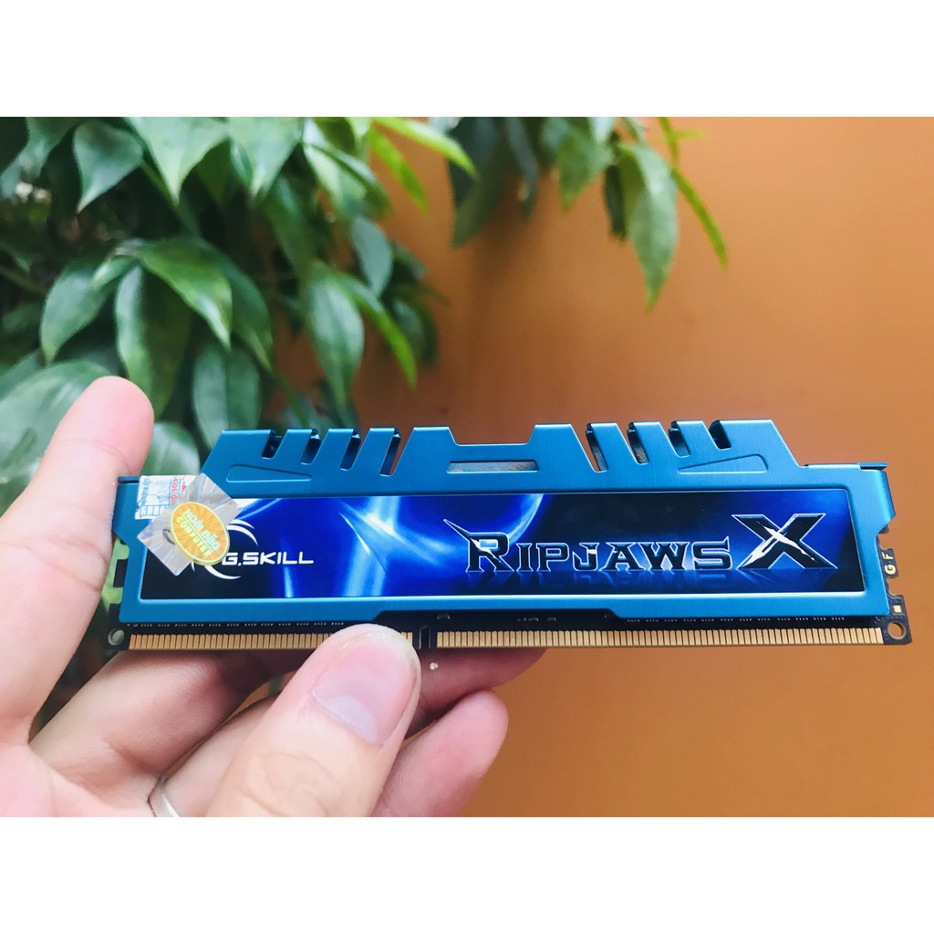 Ram Máy Tính Gskill Sniper, Gskill Ripjaws X DDR3 4G Bus 2400 Tản Nhiệt Thép