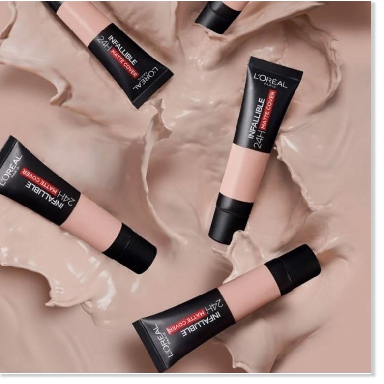 [Mã giảm giá] Kem Nền Kiềm Dầu, Lâu Trôi L'Oreal Infallible 24H Matte Cover Foundation SPF16 PA+++ 35ml | BigBuy360 - bigbuy360.vn