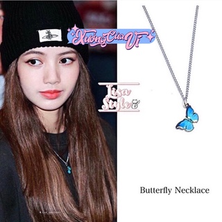 🦋 Dây chuyền bướm xanh LISA BlackPink siêu hot Hàn Quốc VC060 Xưởng Của Vi